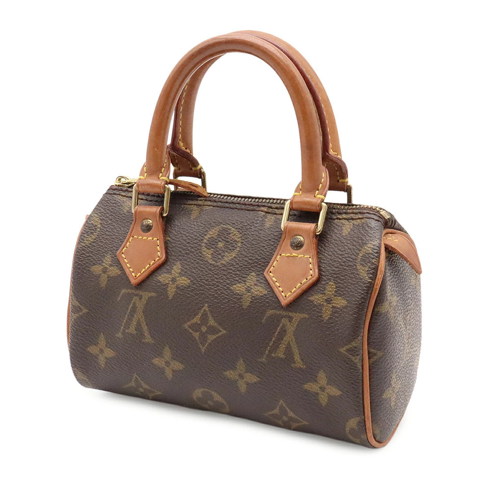 Louis Vuitton Case Monogram Accessory Handbag Clutch Pouch Speedy Brown